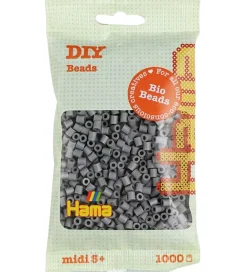 Hama Perler>Bio Midi Perler - 1000 stk. - 17 Grå