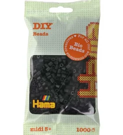 Hama Perler>Bio Midi Perler - 1000 stk. - 18 Sort