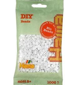 Hama Perler>Bio Midi Perler - 1000 stk. - 01 Hvid