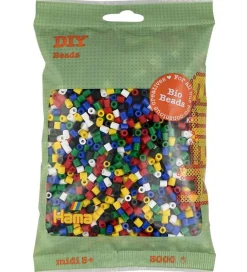 Hama Perler>Bio Midi Perler - 3000 stk. - 198 Mix