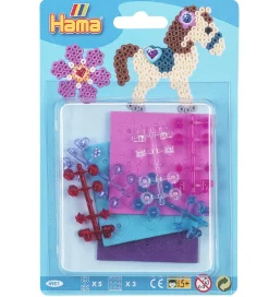 Hama Perler>Gems & Mosgummi - Lilla/Rosa