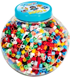 Hama Halloween|Perler>Maxi Perler - 2000 stk - I Stabelbar Bøtte