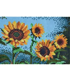 Hama Perler>Midi Art - 10.000 stk. - Solsikker