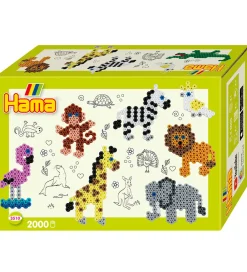 Hama Perler>Midi Gaveæske - 2000 stk - Small World Zoo