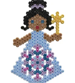 Hama Perler>Midi Gaveæske - Ca. 6000 perler + 3 plader - Multifarvet