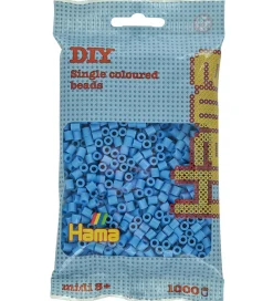 Hama Perler|Kreativ Leg>Midi Perler - 1000 stk. - 119 Klar Blå