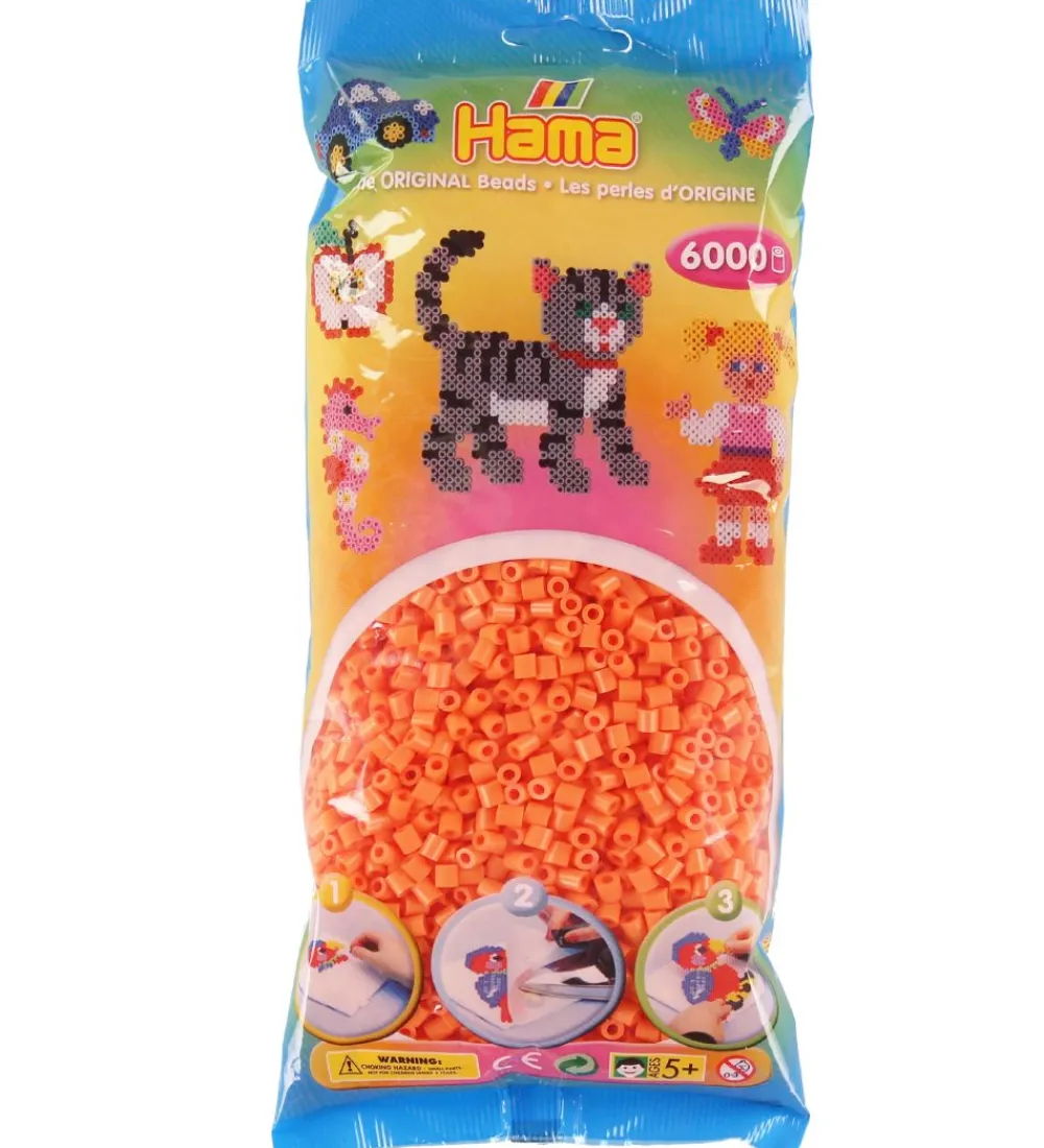 Hama Perler>Midi Perler - 6000 stk. - 79 Abrikos