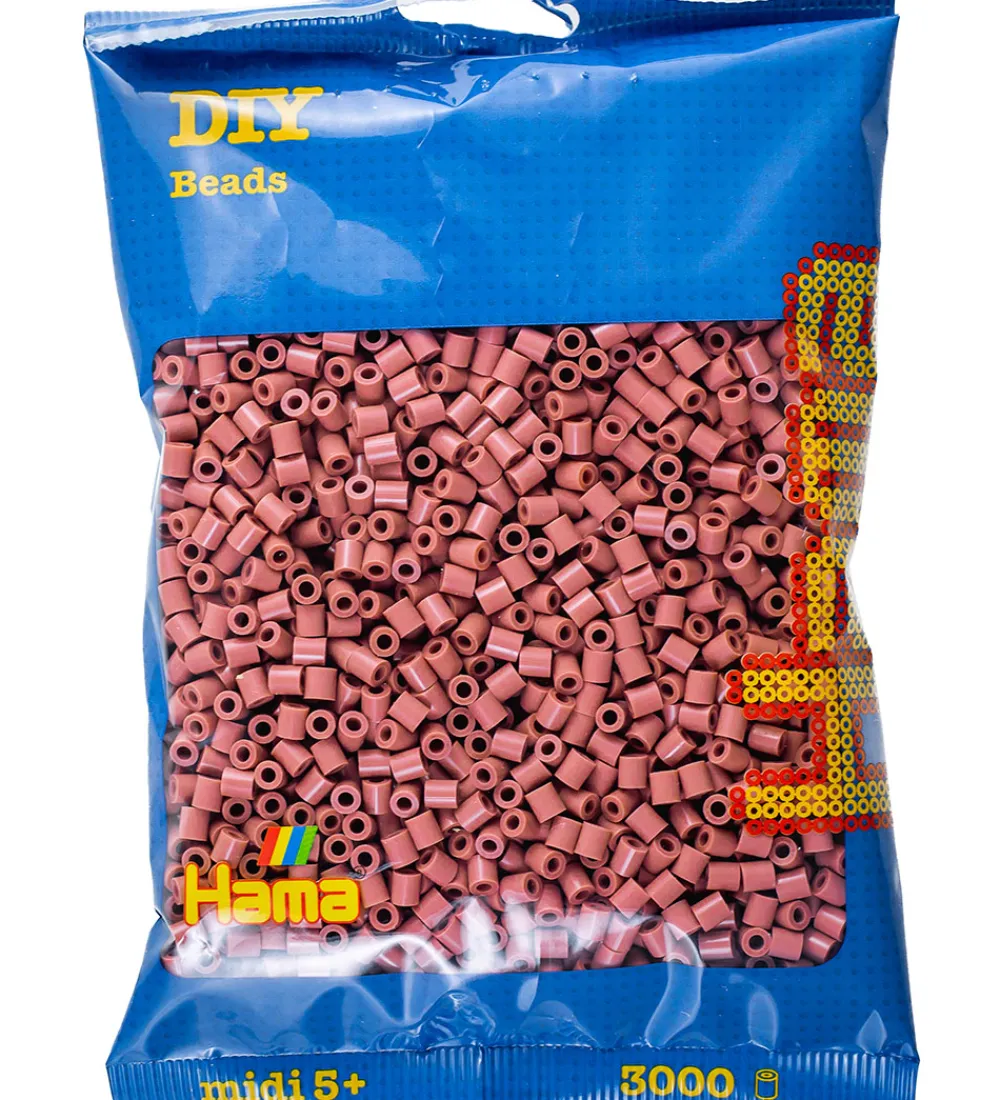 Hama Halloween|Perler>Midi Perler - 3000 stk. - 111 Mørk Blush