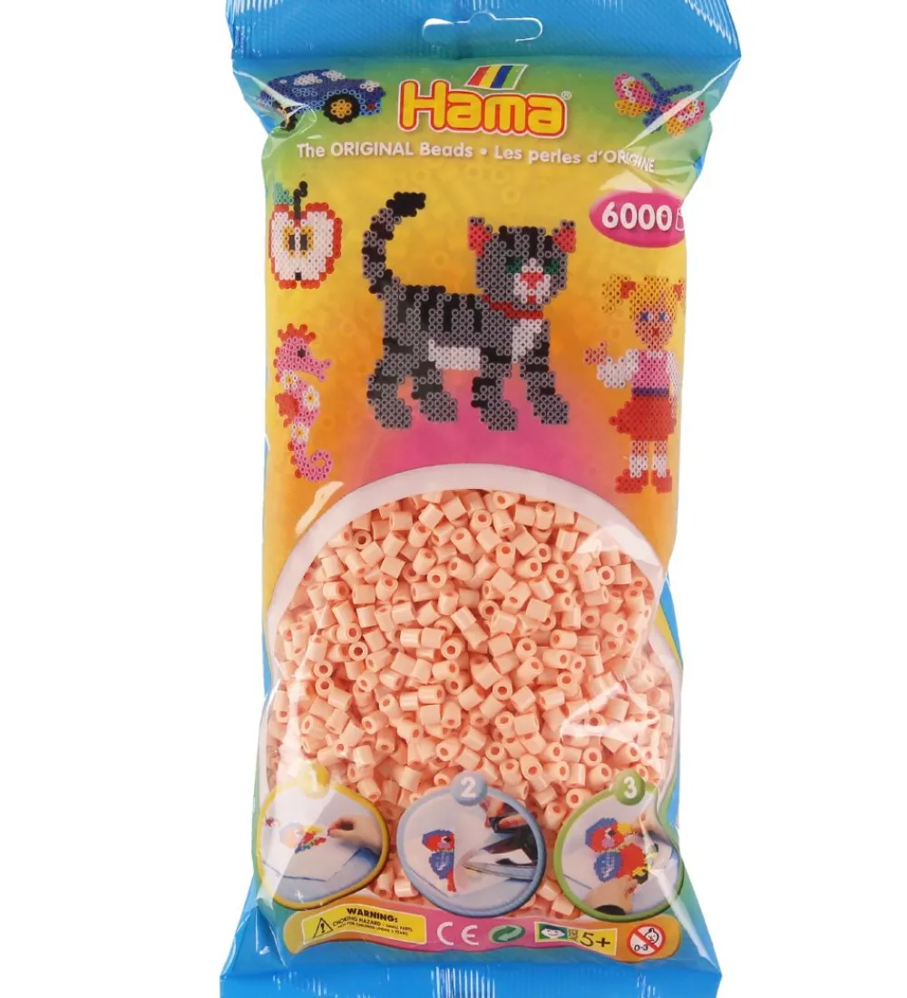 Hama Perler>Midi Perler - 6000 stk. - 78 Mat Rosa
