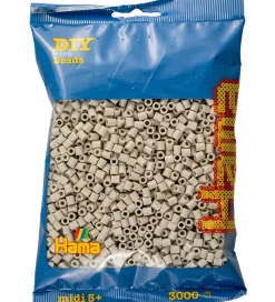 Hama Perler|Halloween>Midi Perler - 3000 stk. - 109 Skyet Grå