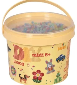 Hama Perler>Midi Perler - 10.000 stk. - 53 Transparent Mix