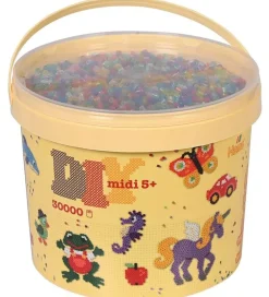 Hama Perler>Midi Perler - 30.000 stk. - 54 Glitter Mix