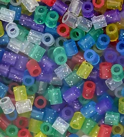 Hama Perler>Midi Perler - 30.000 stk. - 54 Glitter Mix