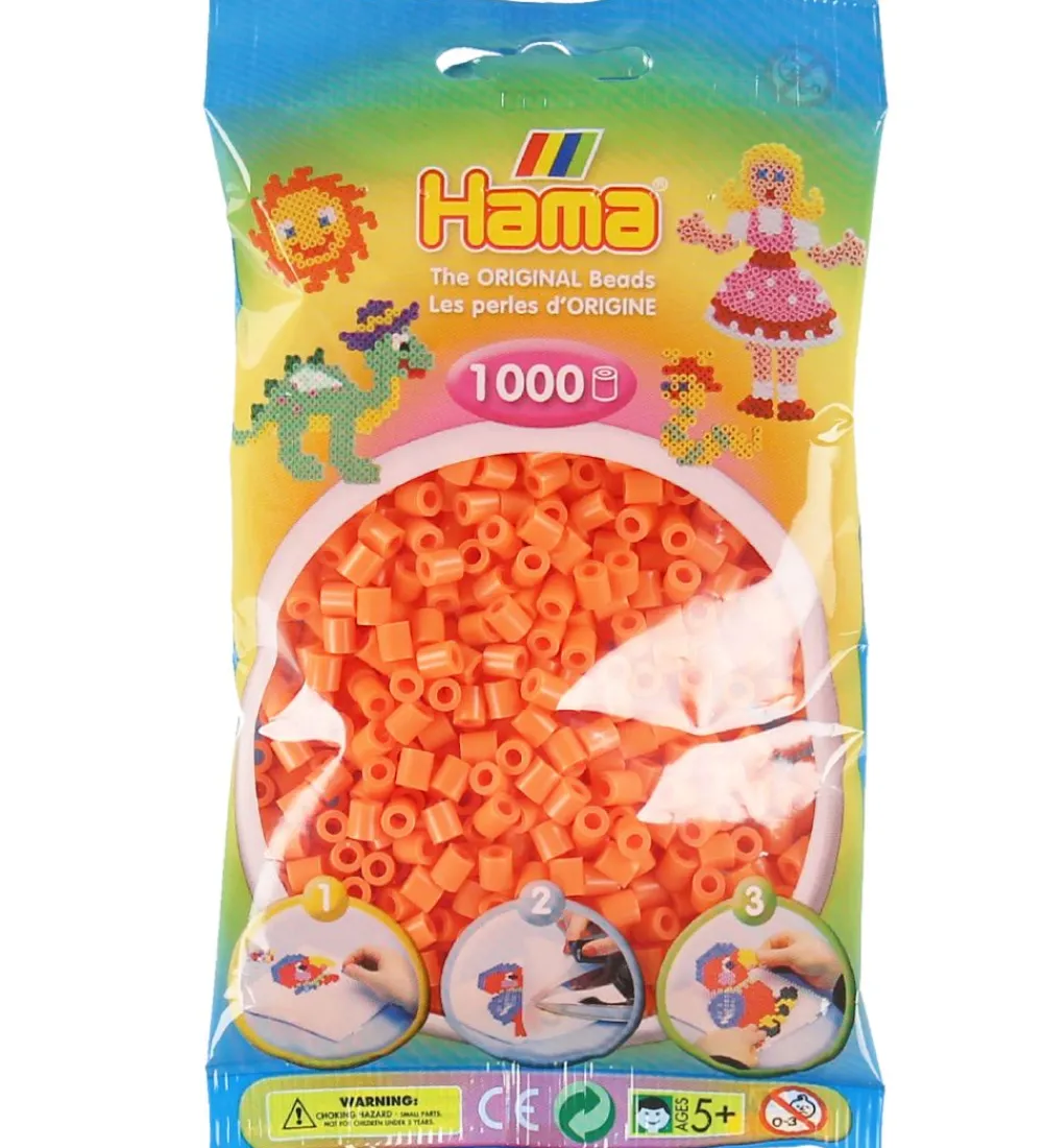 Hama Perler>Midi Perler - 1000 stk. - 79 Abrikos