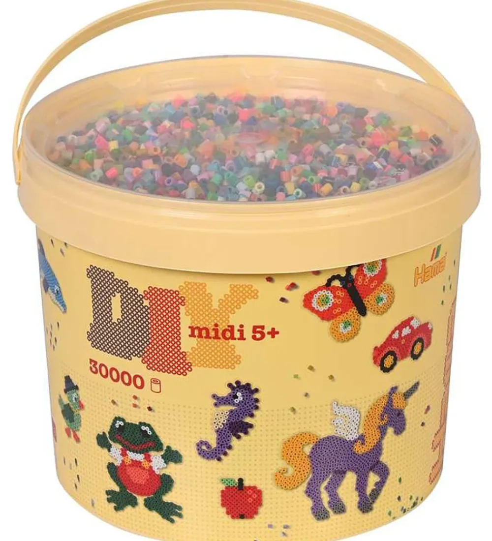 Hama Perler>Midi Perler - 30.000 stk. - 68 Mix