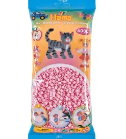 Hama Perler>Midi Perler - 6000 stk. - 95 Pastel Rosa