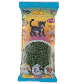 Hama Perler>Midi Perler - 6000 stk. - Skovgrøn