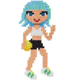 Hama Perler>Midi Perlesæt - 4000 stk. - Smarte Piger