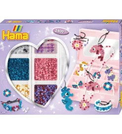Hama Perler>Midi Perlesæt - 2400 stk. - Aktivitetsæske