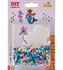 Hama Perler>Midi Perlesæt - 450 stk. - Havfrue