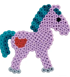 Hama Perler>Midi Perlesæt - 3000 stk. + 4 Plader - Pastel Multifarvet