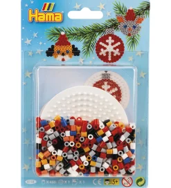 Hama Perler>Midi Perlesæt - Lille Jul - 450 stk - Til Ophæng