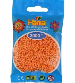 Hama Perler>Mini Perler - 2000 stk. - 105 Lys Abrikos
