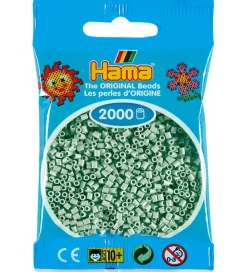 Hama Perler>Mini Perler - 2000 stk. - Ekualyptus