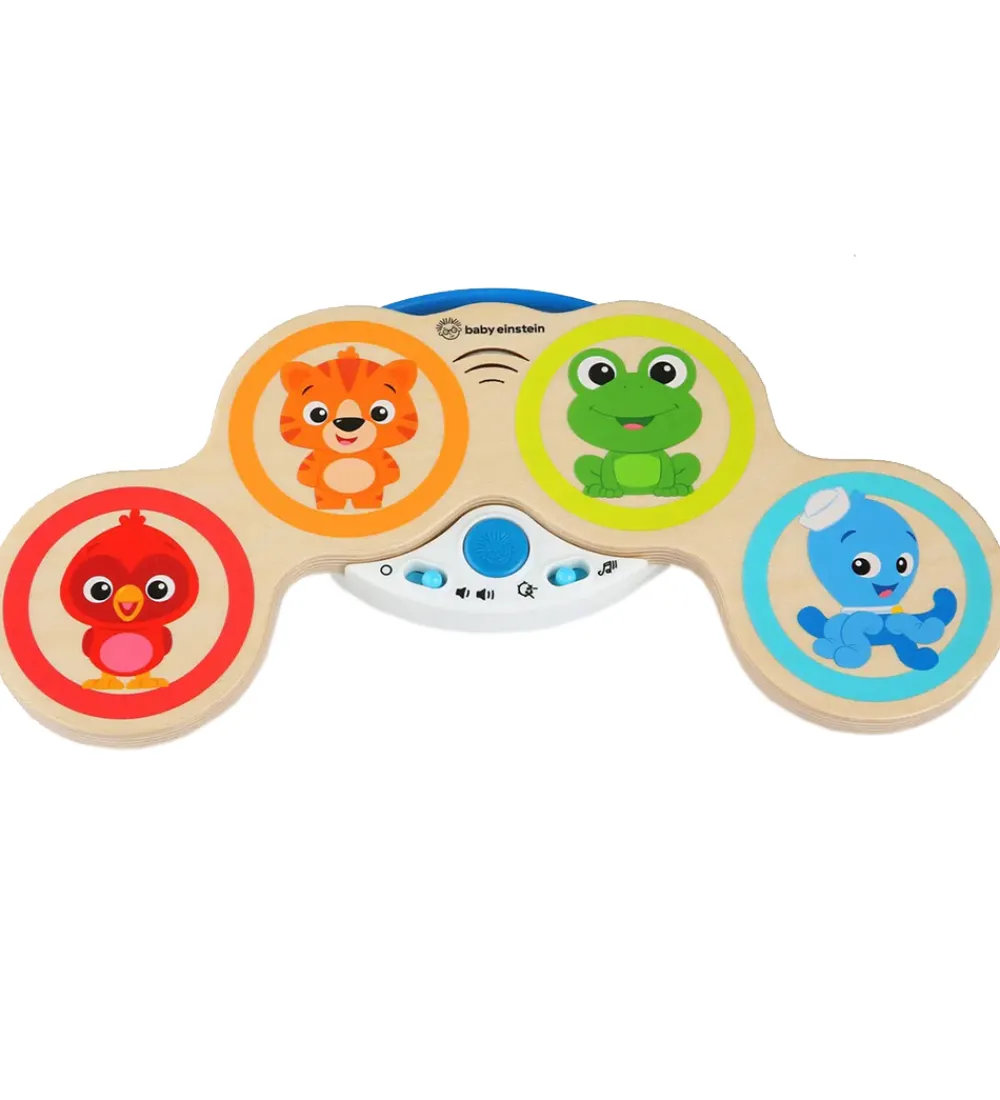 Hape Musikinstrumenter|Aktivitetslegetøj>Baby Einstein Aktivitetslegetøj - Magic Touch Drums