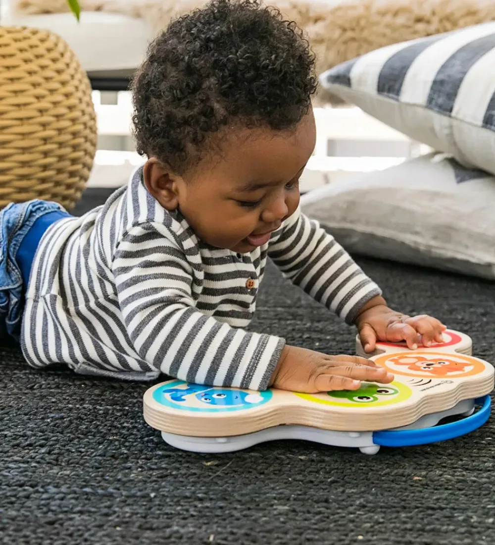 Hape Musikinstrumenter|Aktivitetslegetøj>Baby Einstein Aktivitetslegetøj - Magic Touch Drums