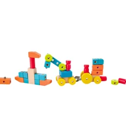 Hape Stablelegetøj>Stablelegetøj - Træ - 44 Dele