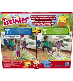 Hasbro Spil>Spil - Twister Junior - 2-i-1