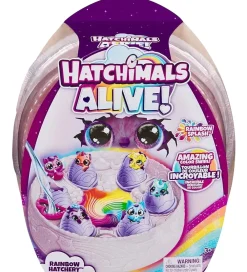 Hatchimals Figurer>Legetøj - Alive Rainbow Hatchery
