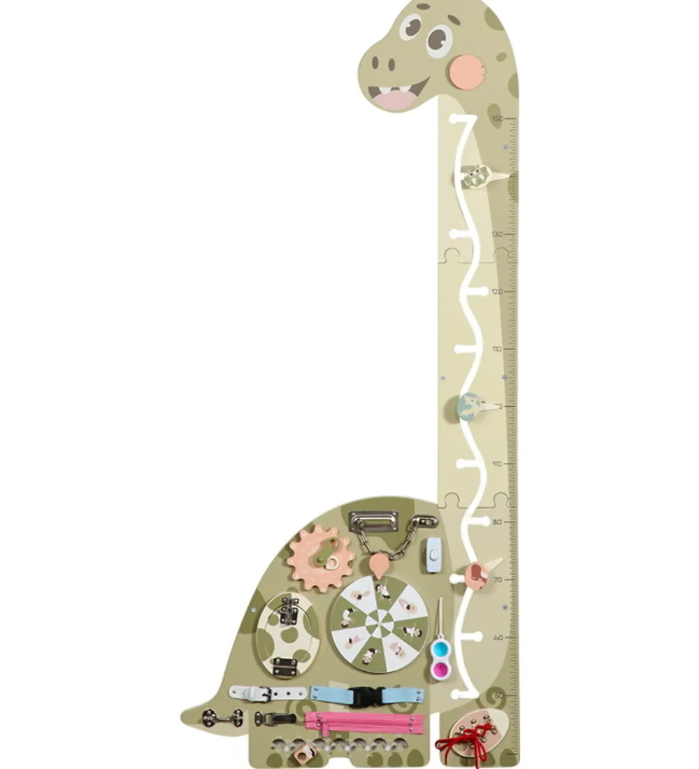 Hemmingsen Kids Kreativ Leg|Babylegetøj>Aktivitetstavle m. Højdemåler - Langhals - 135cm