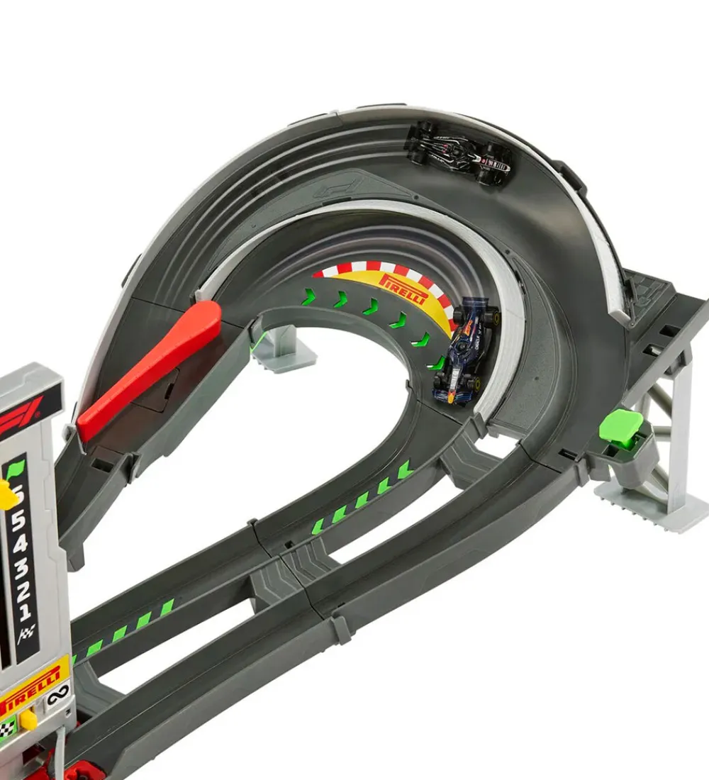 Hot Wheels Biler, Tog Og Køretøjer>Bilbane - F-1 Racing Grand Prix Trackset