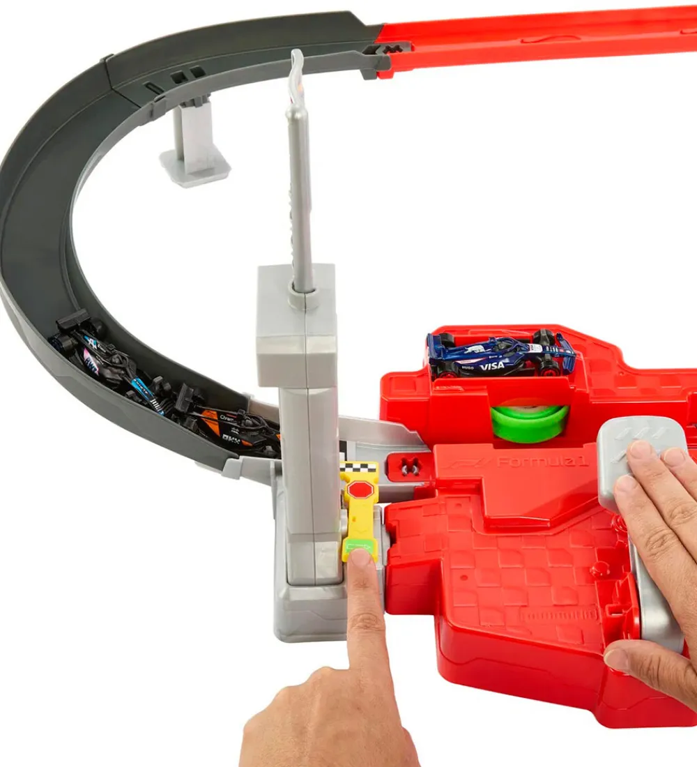 Hot Wheels Biler, Tog Og Køretøjer>Bilbane - F-1 Racing Sprint Trackset