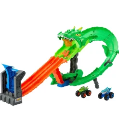 Hot Wheels Biler, Tog Og Køretøjer>Bilbane - Great Bite vs Rageasaur - Dragon Demolition