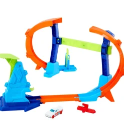 Hot Wheels Biler, Tog Og Køretøjer>Bilbane - Stunt Tracks - Corkscrew Jump Champion