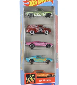 Hot Wheels Biler, Tog Og Køretøjer>Biler - 5-pak - HW Flames