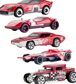 Hot Wheels Biler, Tog Og Køretøjer>Biler - 5-pak - Mattel 80Th Anniversary