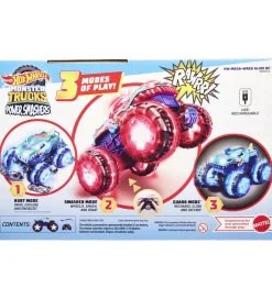 Hot Wheels Biler, Tog Og Køretøjer>Fjernstyret Bil m. Lys/Lyd - Monster Trucks - Mega Wr