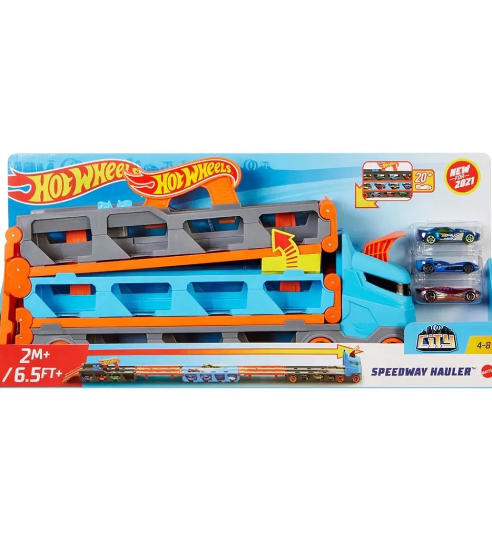 Hot Wheels Biler, Tog Og Køretøjer>Lastbil - City Speedway Hauler