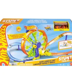 Hot Wheels Biler, Tog Og Køretøjer>Racerbane - Action Rapid Launch & Loop