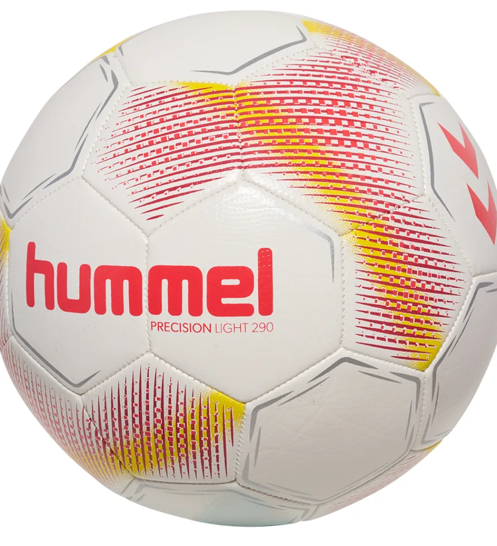 Hummel Teamsport Udeleg Og Udendørs Legetøj|Bolde>Hummel Fodbold - HmlPrecision Light 290 - Hvid/Rød/Gul
