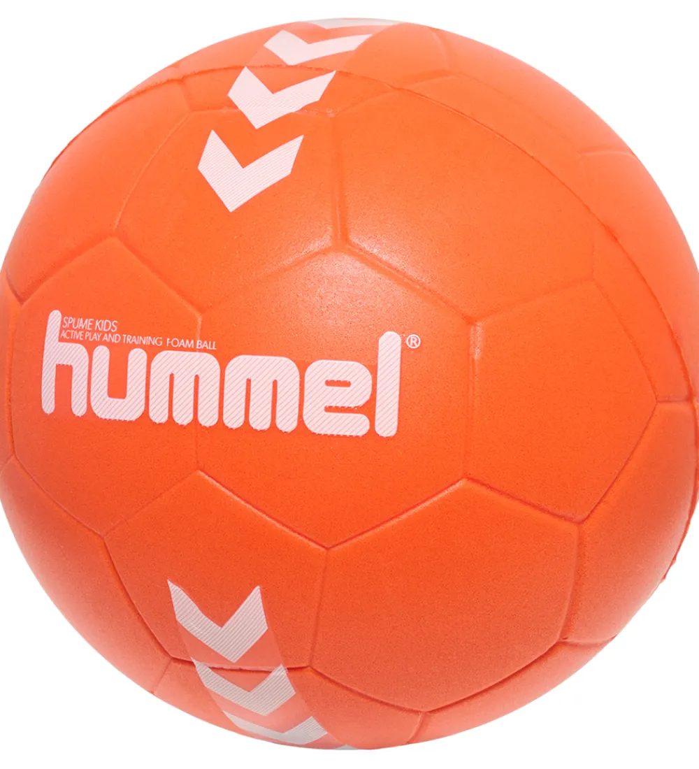 Hummel Teamsport Udeleg Og Udendørs Legetøj|Bolde>Hummel Håndbold - HmlSpume Kids - Orange/Hvid