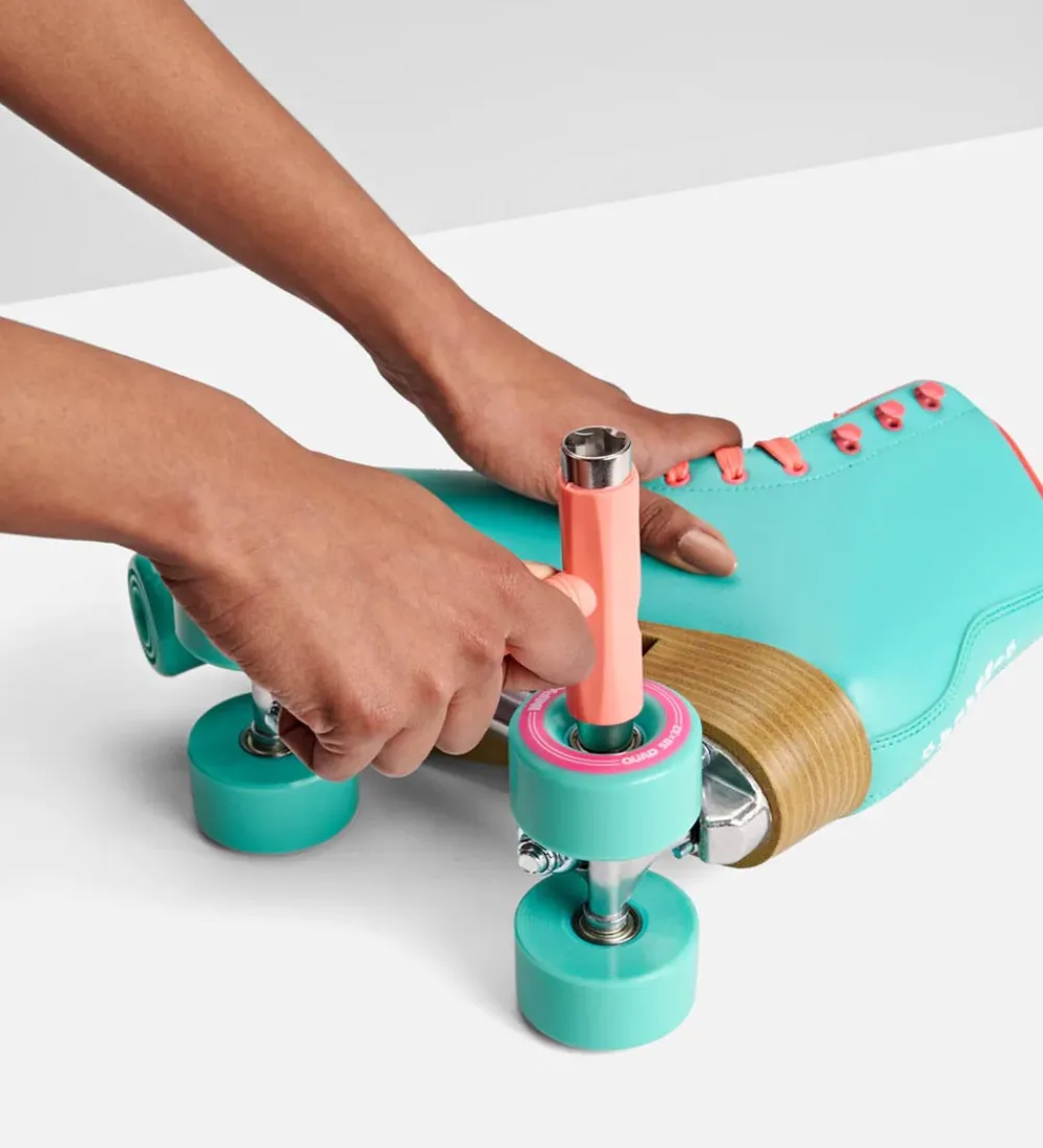 Impala Rulleskøjter>Hjul - 4-pak - 58 mm - Aqua