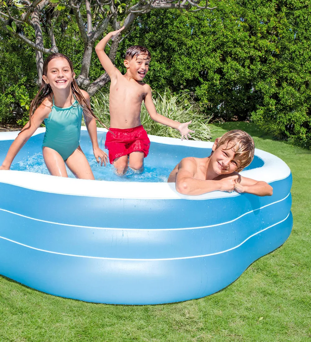 Intex Udeleg Og Udendørs Legetøj|Vandleg>Badebassin - Beach Wave Swim Center Pool - 1.350 L