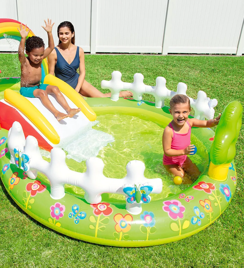 Intex Udeleg Og Udendørs Legetøj|Vandleg>Badebassin - My Garden Play Center - 450 L