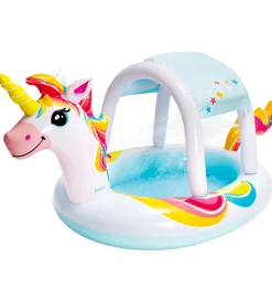 Intex Badebassin|Udeleg Og Udendørs Legetøj>Badebassin - Unicorn Spray Pool - 254x132x109 cm - 130 L