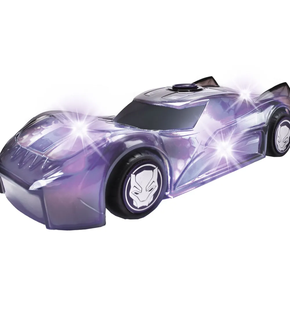 Dickie Toys Biler, Tog Og Køretøjer>Jada Bil - Marvel Light Hero - Black Panther - 1:32